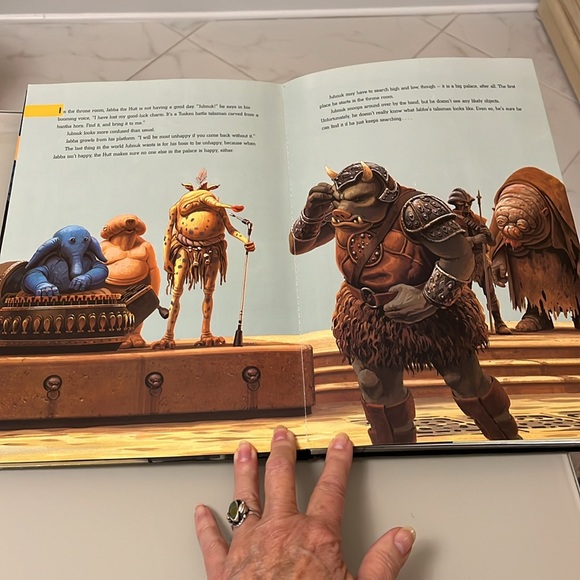 NWT STAR WSRS JABBA’s PALACE POP-UP BOOK with original Star Wars music - Picture 8 of 8